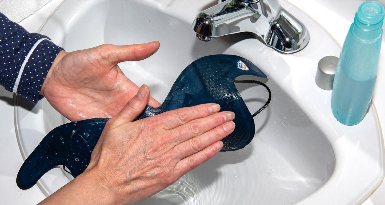 handwashing cleaning starry sky Facembrace washroom sink